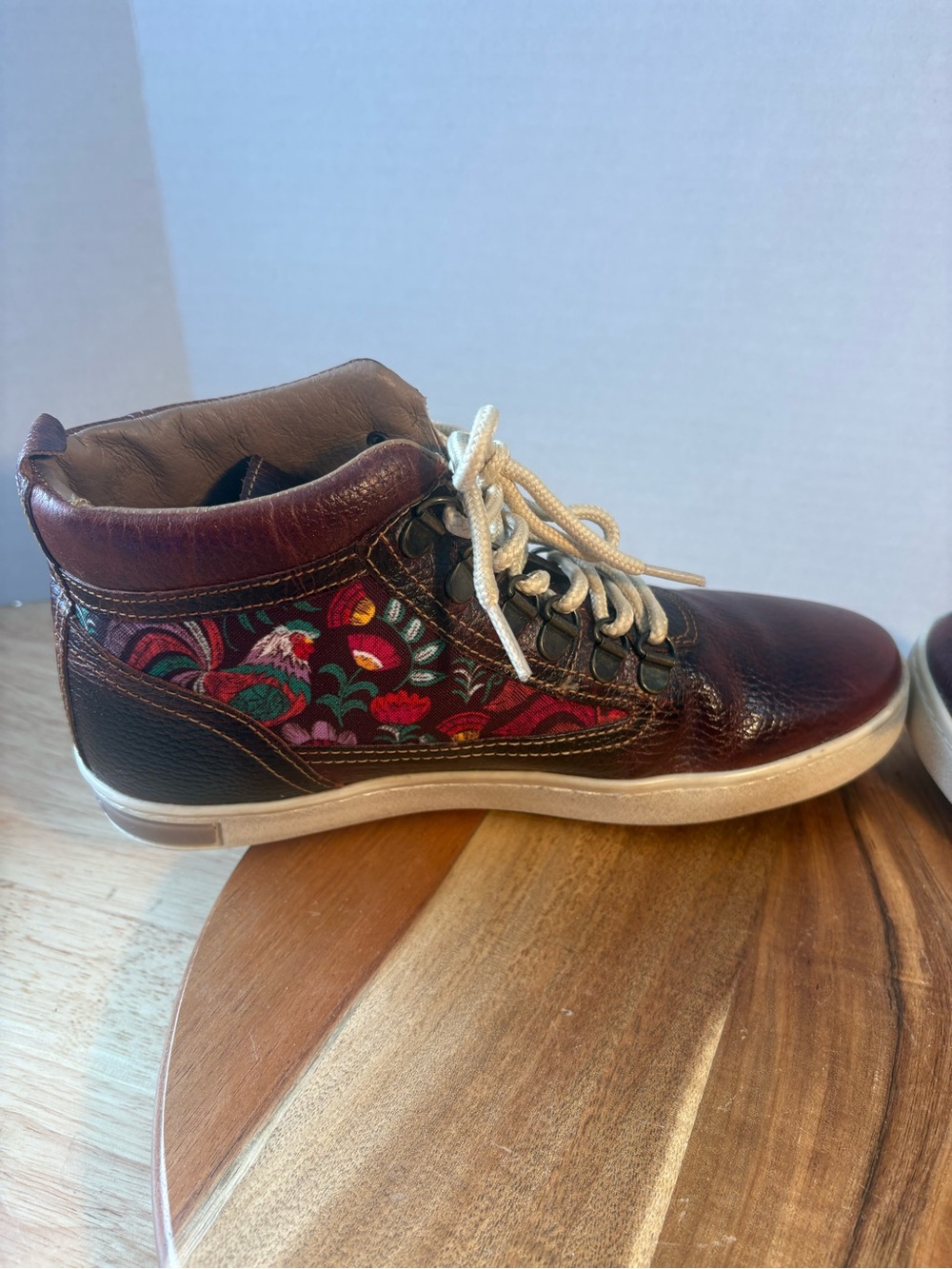 INKKAS Roster Tan Leather-Lined Shoe with Black Insole - Picture 8 of 10